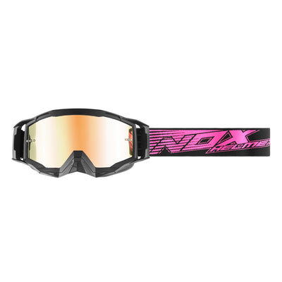 MASQUE N634 SPECTRE NOIR MAT ROSE Nox Helmet