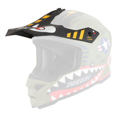 VISIERE CASQUE N761 Fly Fighter Kaki Mat Nox Helmet