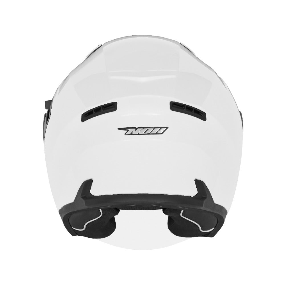 CASQUE JET N130 BLANC PERLE Nox Helmet