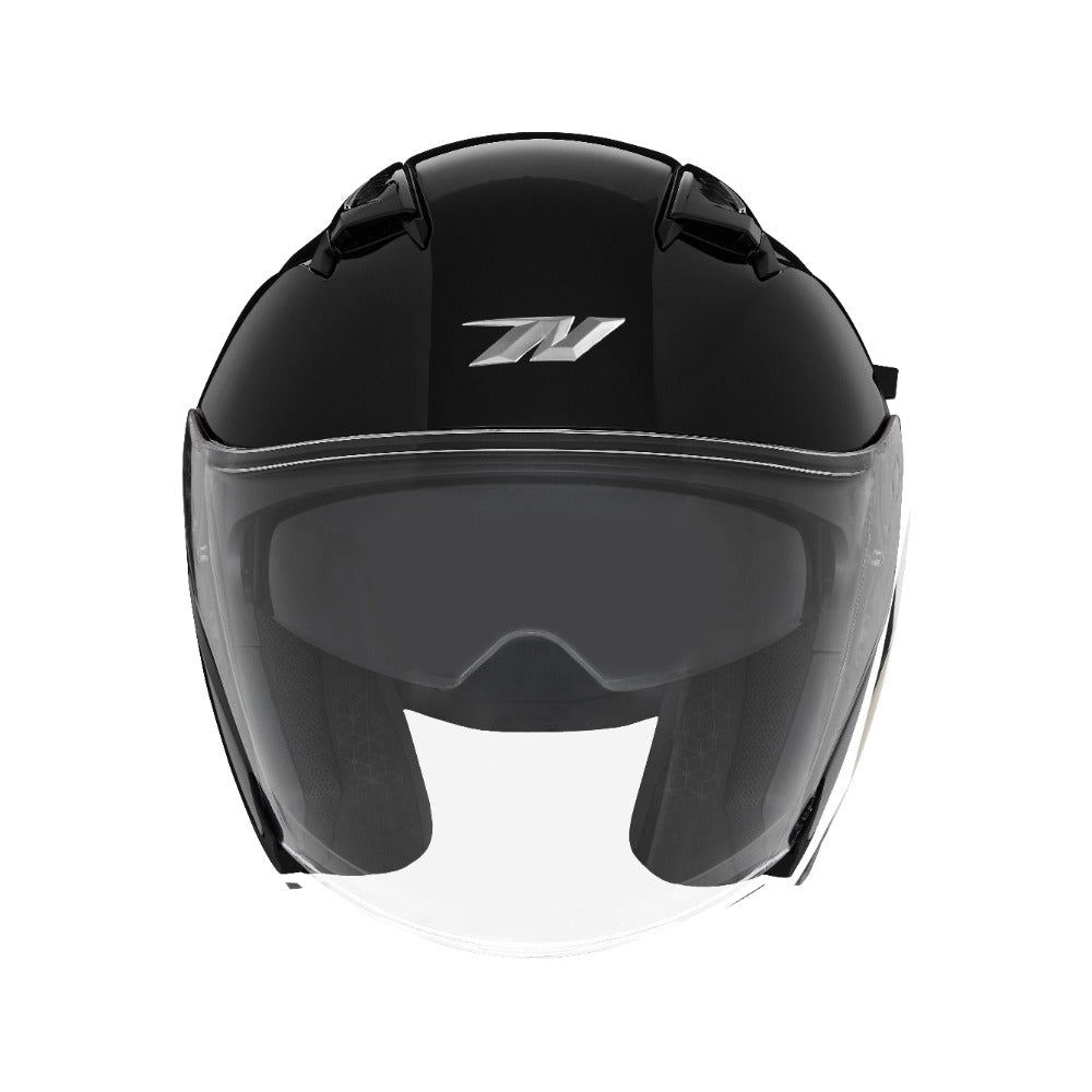 CASQUE JET N130 NOIR BRILLANT Nox Helmet