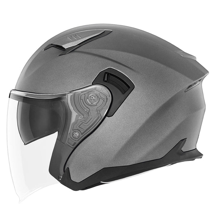 NOX CASQUE JET N130 TITANIUM MAT Nox Helmet