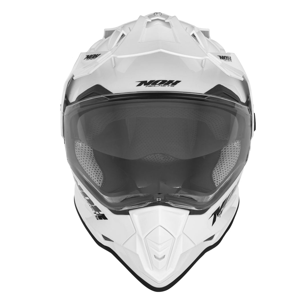 NOX CASQUE CROSS N312 BLANC PERLE Nox Helmet