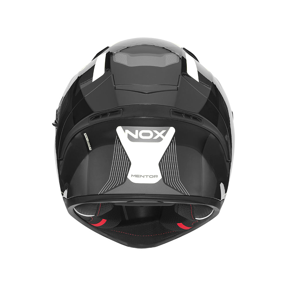 NOX CASQUE INTEGRAL N402 MENTOR NOIR BLANC Nox Helmet
