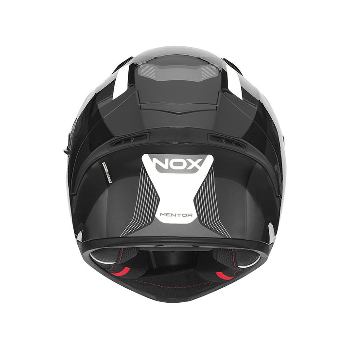 NOX CASQUE INTEGRAL N402 MENTOR NOIR BLANC Nox Helmet