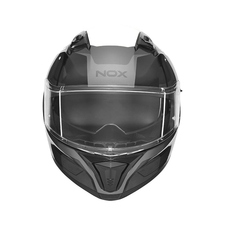 NOX CASQUE INTEGRAL N402 MENTOR NOIR BLANC Nox Helmet