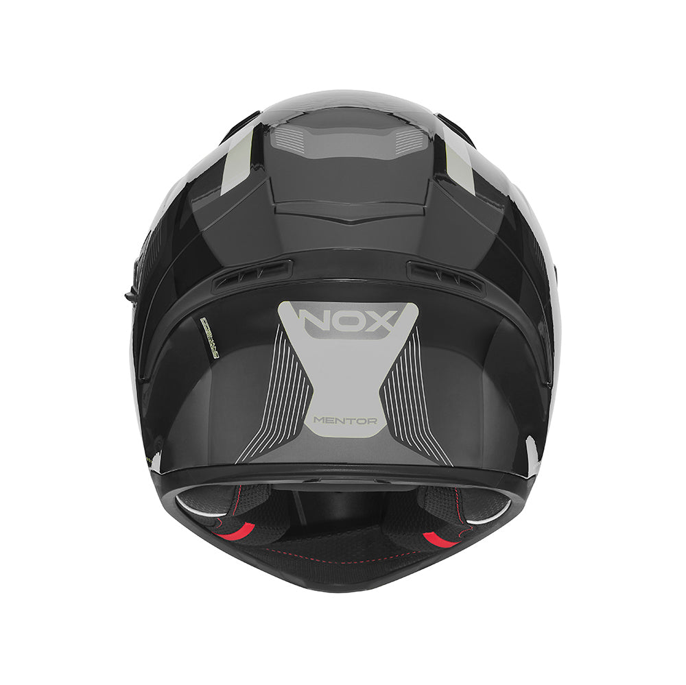 NOX CASQUE INTEGRAL N402 MENTOR NOIR ARGENT Nox Helmet