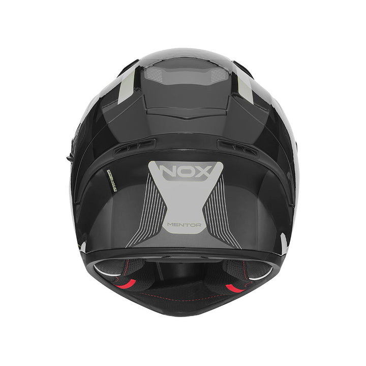 NOX CASQUE INTEGRAL N402 MENTOR NOIR ARGENT Nox Helmet