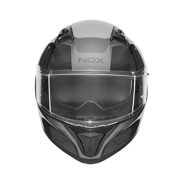 NOX CASQUE INTEGRAL N402 MENTOR NOIR ARGENT Nox Helmet