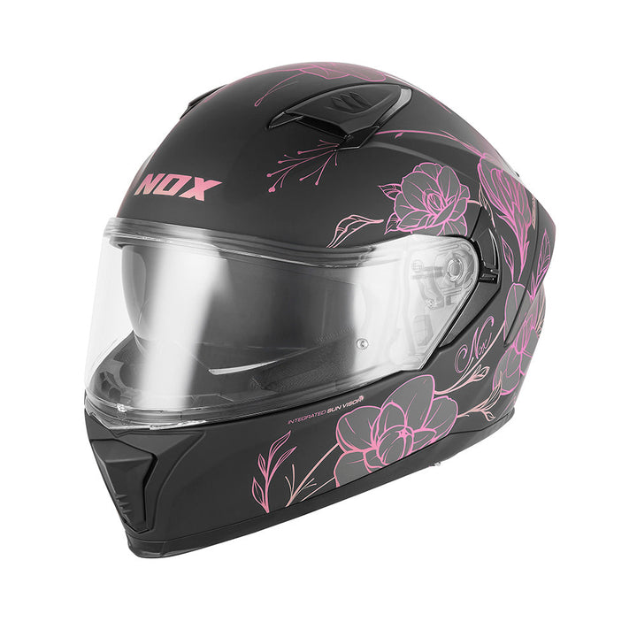 NOX CASQUE INTEGRAL N402 SPRING ROSE Nox Helmet