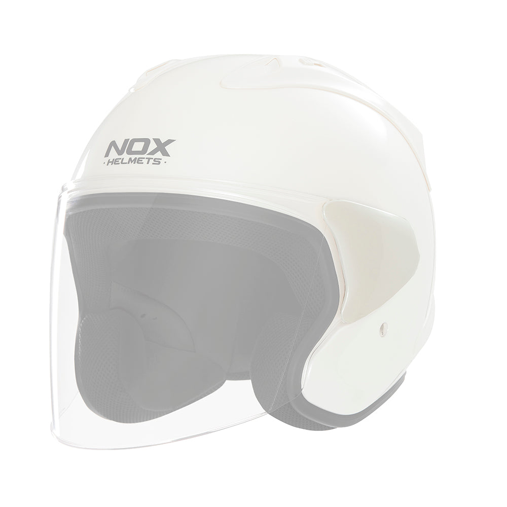 PLAQUE CACHE VIS CASQUE N 220S Nox Helmet