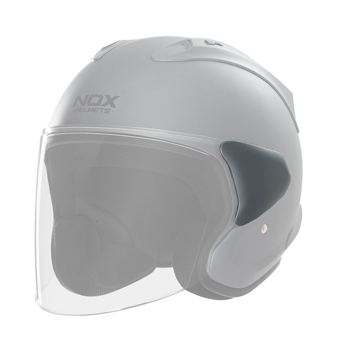 PLAQUE CACHE VIS CASQUE N 220S Nox Helmet