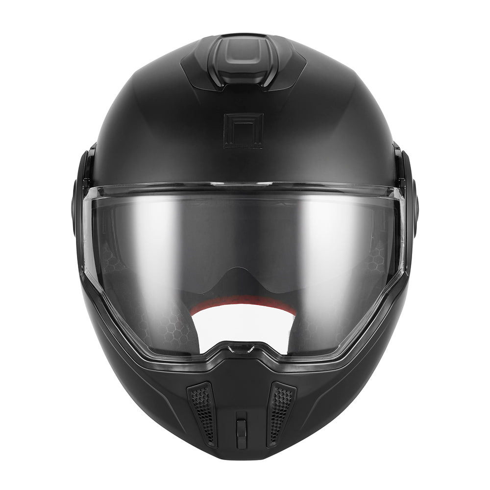 NOX PREMIUM CASQUE MODULABLE SPINNER NOIR BRILLANT Nox Helmet