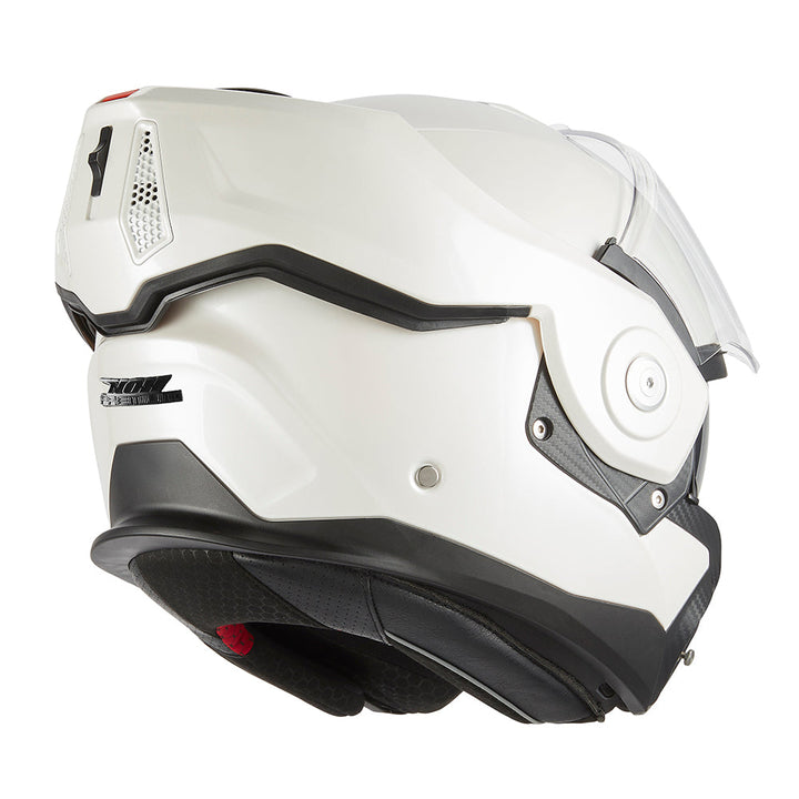 NOX PREMIUM CASQUE MODULABLE SPINNER BLANC PERLE Nox Helmet