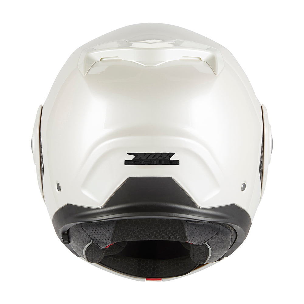 NOX PREMIUM CASQUE MODULABLE SPINNER BLANC PERLE Nox Helmet