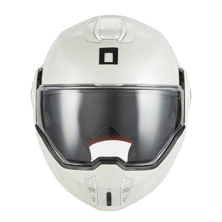 NOX PREMIUM CASQUE MODULABLE SPINNER BLANC PERLE Nox Helmet