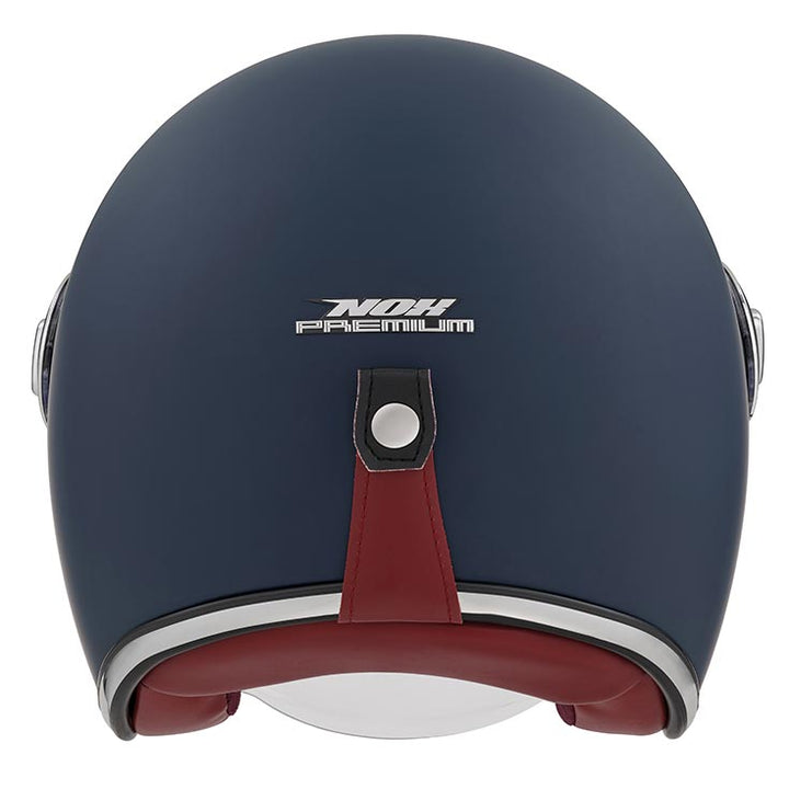 NOX PREMIUM JET HERITAGE BLEU MAT Nox Helmet
